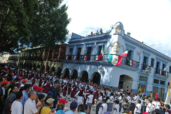 Independence Day parade, Oaxaca, Oaxaca, Mexico