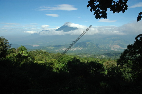 View From Volcane Pacaya, Guatemala