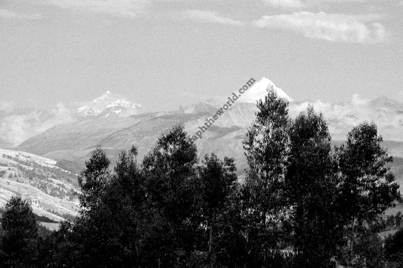 The Andes, taken from the train between Cuzco & Aguas Calientes